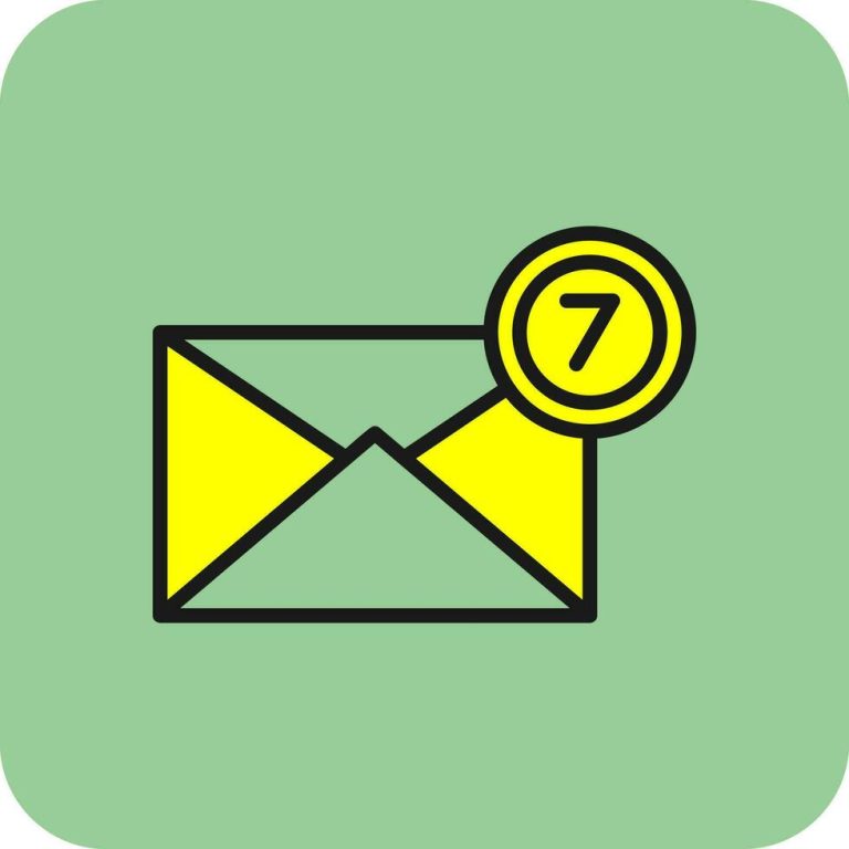 Email icon design vector