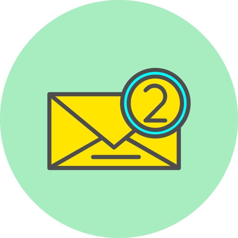 Email icon free vector