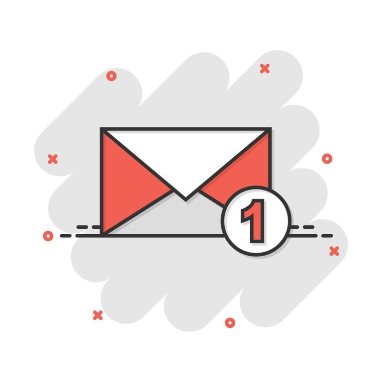 Mail envelope icon in comic style email message cartoon illustration pictogram mailbox e mail business concept splash effect vector (2)